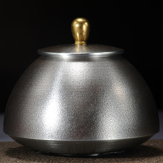 纯锡茶叶罐【悟】 商品图1