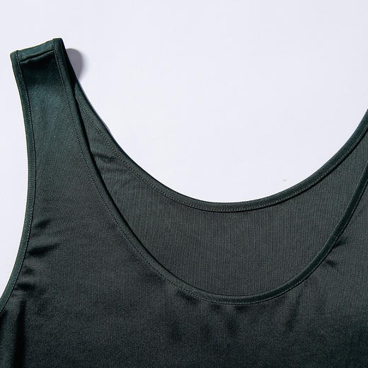EITIE女装夏装简约修身纯色百搭圆领背心打的上衣女3902605 商品图2