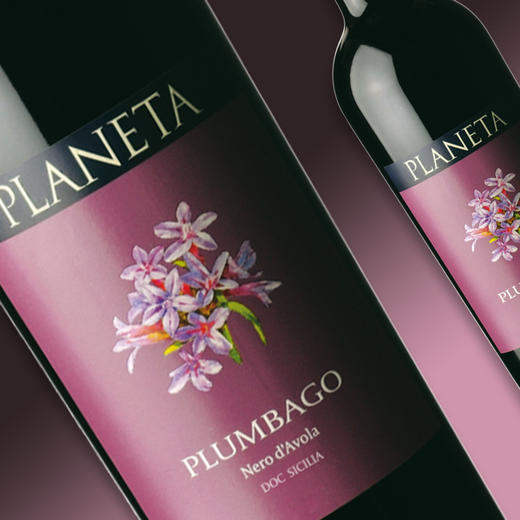 朴奈达酒庄蓝雪花红葡萄酒  2022年份  意大利西西里 Planeta “Plumbago” Nero d'Avola 商品图1