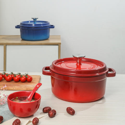 康巴赫欧式珐琅锅24cm 商品图5