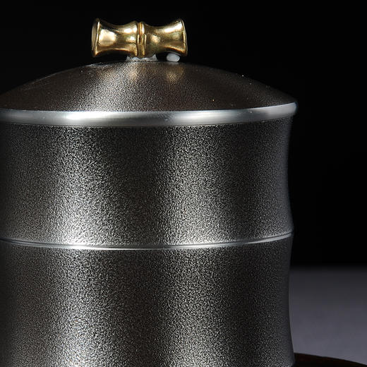 纯锡茶叶罐-【福】 商品图3