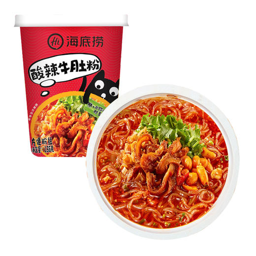 海底捞酸辣牛肚粉160g 商品图0