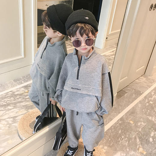 裁缝学苑TG71 儿童卫衣纸样春秋服装打版裁剪图外套上衣女童样板 商品图1