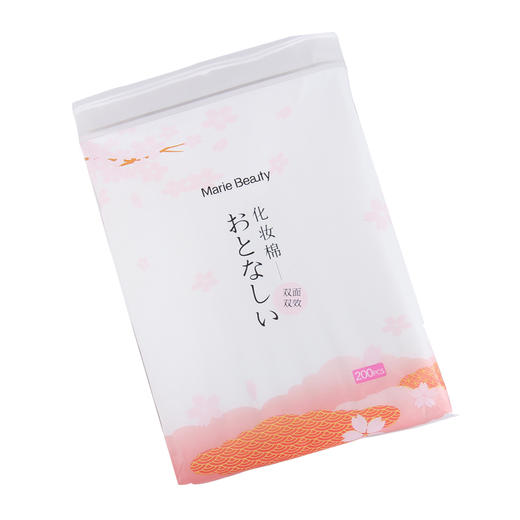 玛丽佳人双面双效化妆棉200片 商品图0