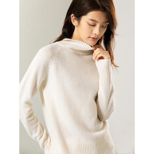 Famecoco范可儿温柔风针织衫秋冬季女韩版毛衣上衣F208DB019 商品图0