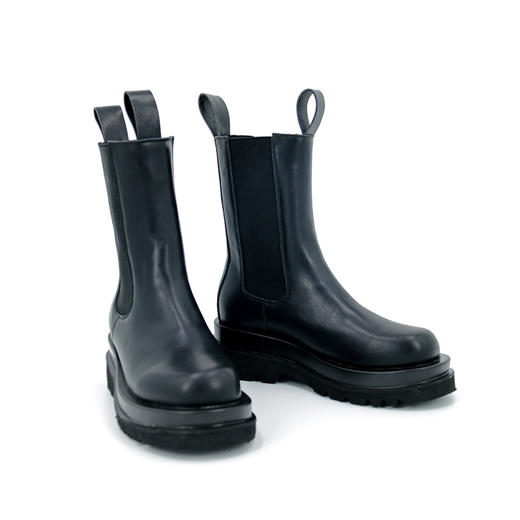 safiya索菲娅女鞋网红黑魔女切尔西女靴烟筒靴SF04116631 商品图2