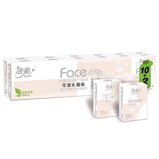 洁柔手帕纸.无香    12包/条 商品图0