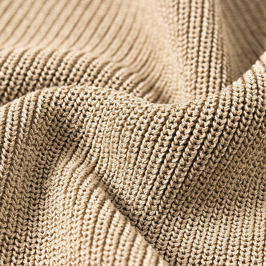 QD-MC-11808大码女装拼接针织衫时尚潮流服装秋冬显瘦毛衣 商品图3