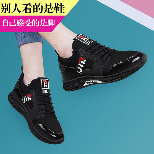 TB-9683黑色单鞋百搭2020新款秋季潮牌运动休闲旅游鞋 商品图4