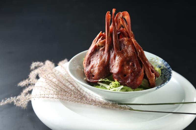 温州无舌腊鸭头500克