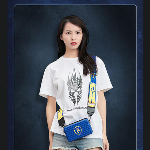 魔兽世界阵营单肩收纳包联盟款部落款经典回味 商品图5