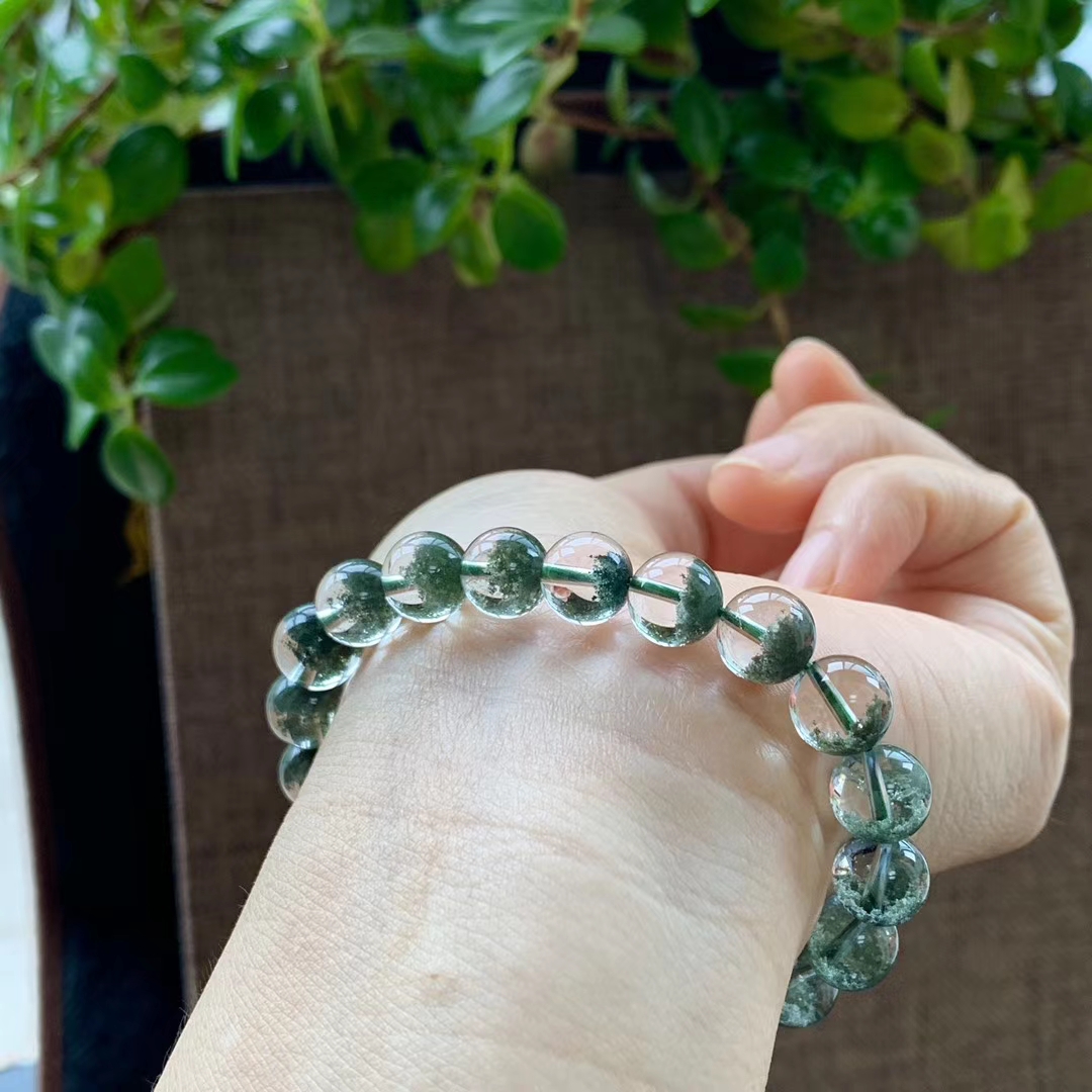 9mm重量2197克绿幽灵手链