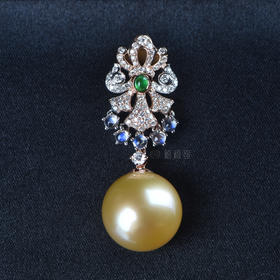 【金色的思念】金珠挂坠-ZZ12007062