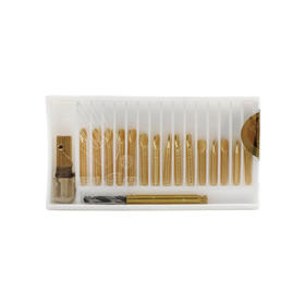 牙用根管桩（西湖巴尔 24K镀金前牙骨螺纹根管钉/牙用根管桩  ）