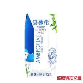 伊利安慕希希腊酸奶205g