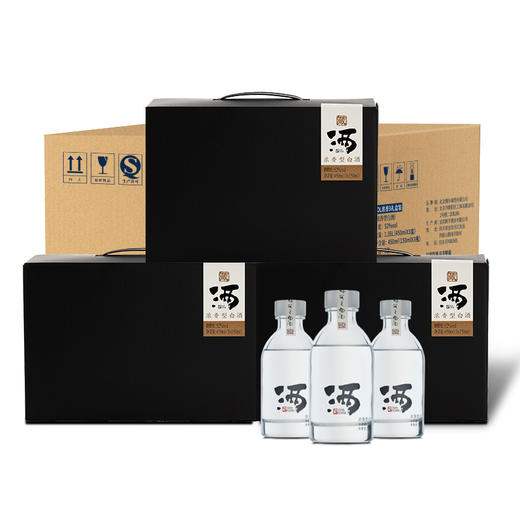 三两52°绵柔经典小白酒礼盒整箱装 150ml/瓶*9 商品图0