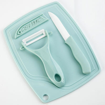 陶瓷水果刀三件套   水果刀、菜板、瓜刨 商品图4