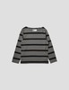 MHL  陶土色/洋灰色条纹长袖T恤 商品缩略图3
