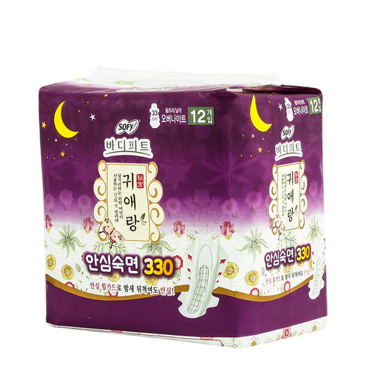 귀애랑 울트라/날개 강화쑥 오버나이트33cm*12p 商品图0