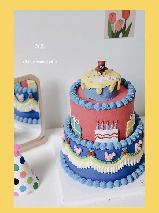 复古双层加高蛋糕 商品图0