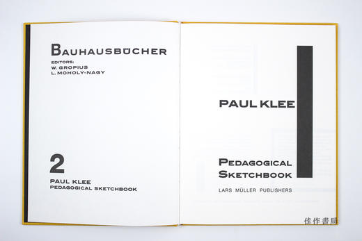 Paul Klee Pedagogical Sketchbook: Bauhausbücher 2, 1925 /保罗·克利的教学速写本：包豪斯丛书之二，1925 商品图2