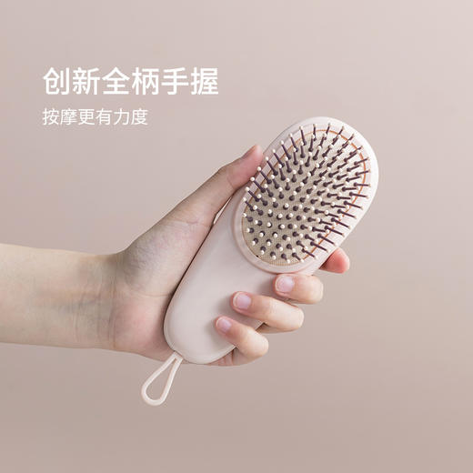 盈盈气囊梳按摩头皮经络防脱气垫梳回弹顺发防静电梳子 商品图2