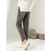 Famecoco范可儿直筒牛仔裤女秋冬季宽松烟灰色长裤F208GA010 商品缩略图1