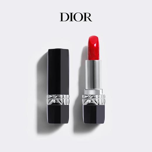 【正装无盒】Dior迪奥烈艳蓝金唇膏传奇红唇888号 3.4g 商品图0
