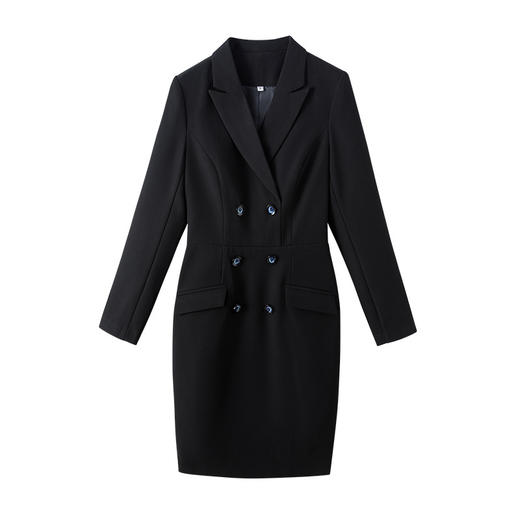 QZT-A1950职业装女神范西装连衣裙通勤OL时尚显瘦正装 商品图4