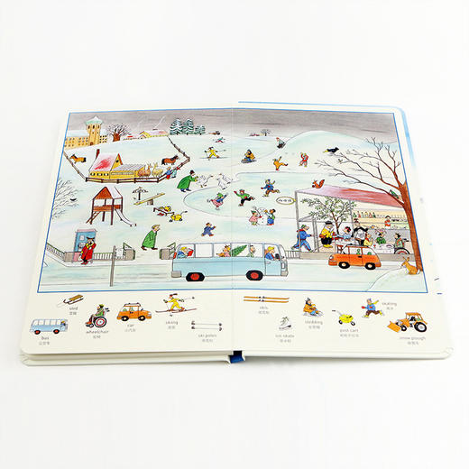 四季时光 中英双语 春夏秋冬月夜（全5册）苏珊娜 绘本单词书思维逻辑启蒙 【7-12岁】 商品图4