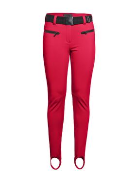 Goldbergh - Paris Skinny Ski Leggings - Lava - 女装 - 滑雪裤 - 红色