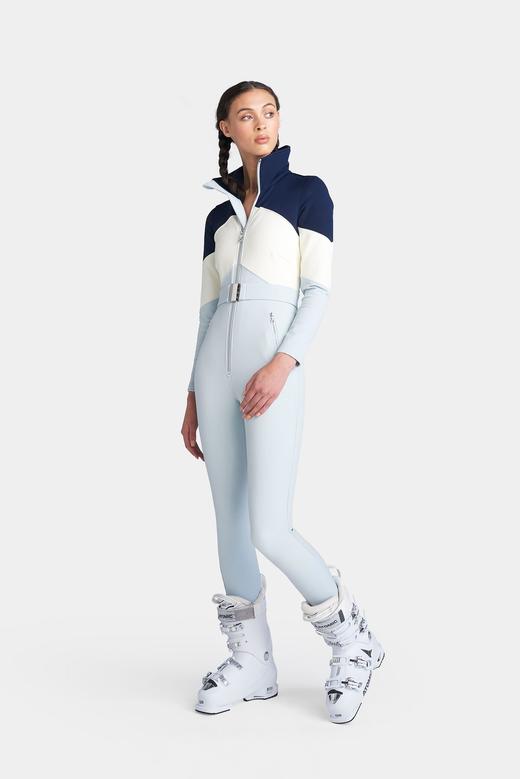 Cordova - The Alta Ski Suit - Artic Ice/Cloud/Indigo 女装 连体滑雪服 白色/浅蓝色 商品图0