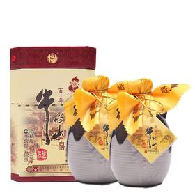 400ml*6瓶 52度牛栏山黄百年陈酿