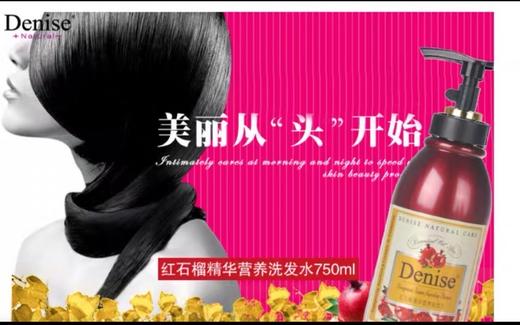 1F 丹尼斯红石榴，橄榄洗发水750ml 商品图0