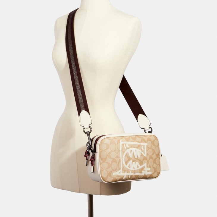 coach70插画家广煜合作限量款valejes相机包2516cm