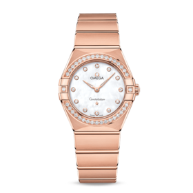 欧米茄 OMEGA 星座系列28毫米石英腕表 131.55.28.60.55.001