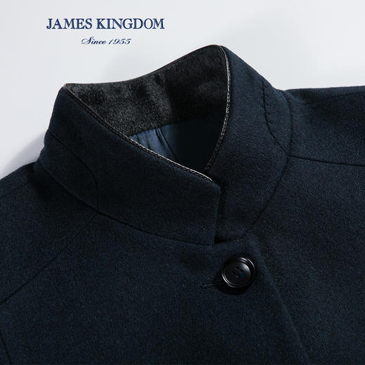 JAMES KINGDOM占姆士男士羊毛大衣外套 商品图3