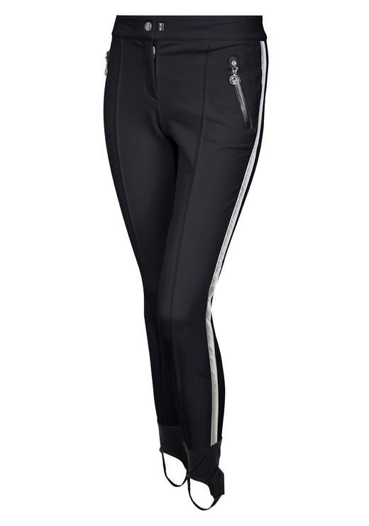 Sportalm - Maffei Lurex Skinny Ski Leggings - Black 女装 滑雪裤 黑色 商品图0