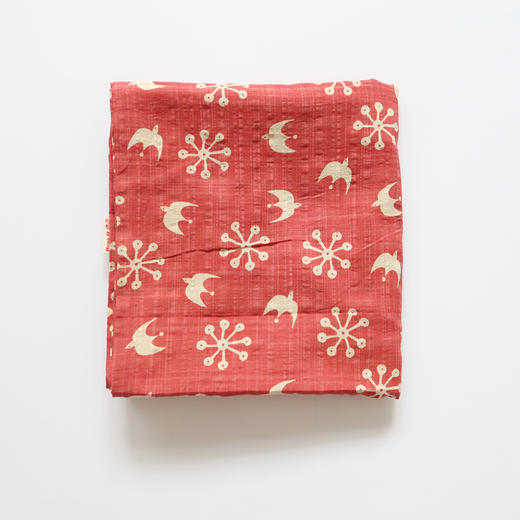 HUGOJIRO薄款长围巾插画白鸽 商品图2