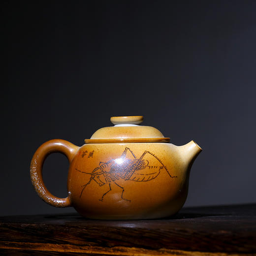 临祥寂柴烧壶 商品图0