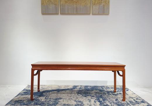 红桥红  家具严选  缅甸花梨（大果紫檀）  【198 马蹄腿四抽屉茶桌 七件套】 商品图7