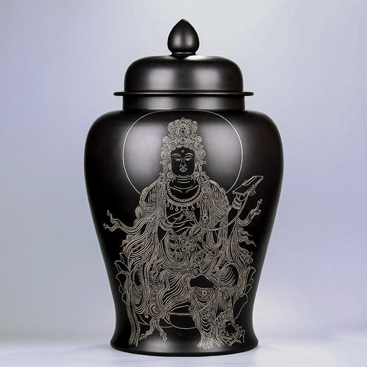 菩萨将军缸（一对） 商品图2