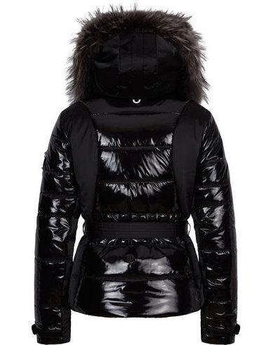 Sportalm - Juwel oG m Kap + P Patent Fur Hooded Jacket - Black 女装 滑雪夹克 黑色 商品图1