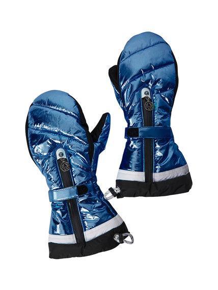 Sportalm - Ante Metallic Ski Mittens - Denim Dunkel / Dark Metallic Blue 女装 滑雪手套 多色 商品图0
