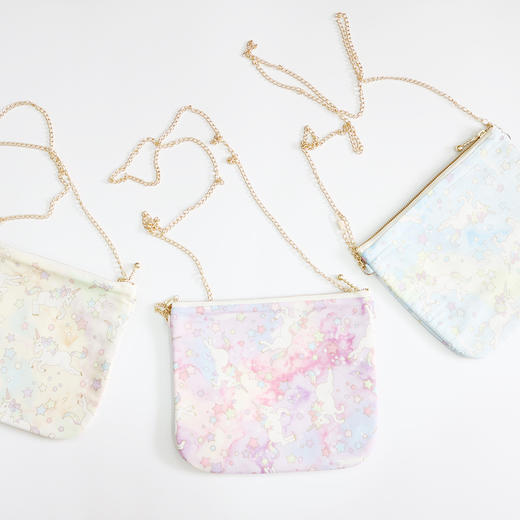 HUJI祤集横版链条斜挎包POPOLO星星独角兽 商品图0