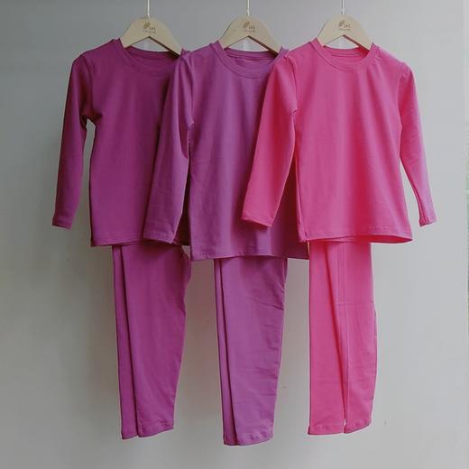 WD012女童莱卡棉秋冬保暖套装 商品图1