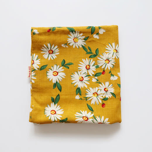 HUGOJIRO薄款长围巾插画小雏菊 商品图2