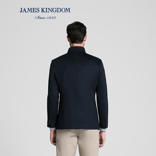 JAMES KINGDOM占姆士男士羊毛大衣外套 商品图2