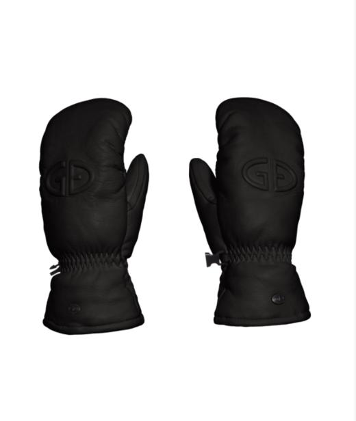 Goldbergh - Hilja Leather Mitten - Black - 女装 - 滑雪手套 - 黑色 商品图0