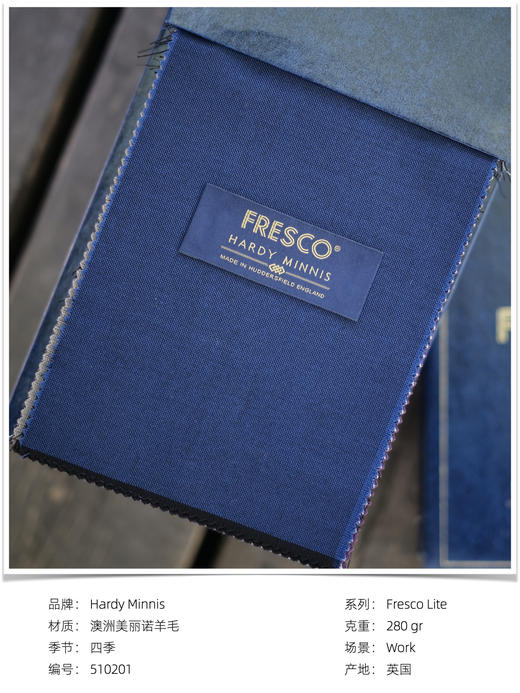 「爱好者直选22款」Hardy Minnis Fresco Lite 强捻抗皱意式工艺裤装 商品图8